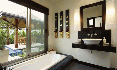 3-Bedroom Villa, with pool view in Kokyang Estate project, on Nai Harn beach