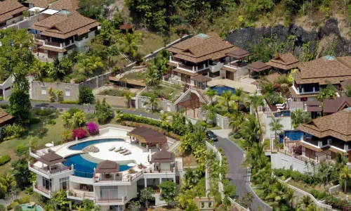 Превосходная вилла премиум класса с 4 спальнями и с видом на море, на пляже Патонг 