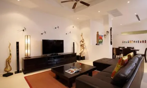 Роскошные апартаменты с 3 спальнями и с видом на море в проекте Камала Фолс, на пляже Камала 