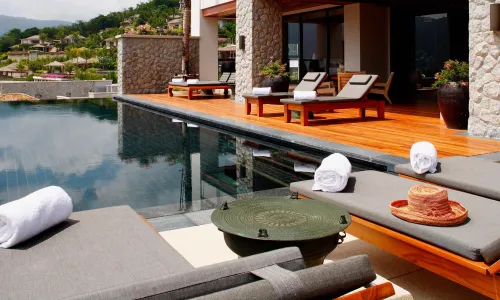 Роскошные апартаменты с 1 спальней и с видом на море в проекте Андара, на пляже Камала 