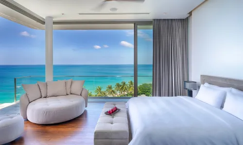 Великолепные апартаменты с 4 спальнями и с видом на море в проекте Малайвана, на пляже Найтон