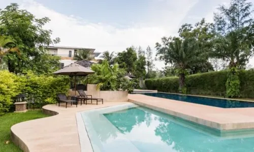 Роскошные апартаменты с 3 спальнями и с видом на сад, не далеко от моря в проекте Чом Таван, на пляже Бангтао/Лагуна