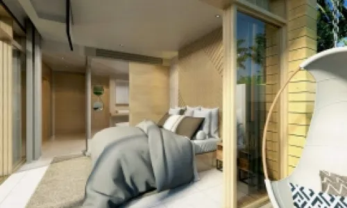 Превосходная вилла с 2 спальнями и с видом на бассейн в проекте Химмапана Виллас Террасс, на пляже Камала 