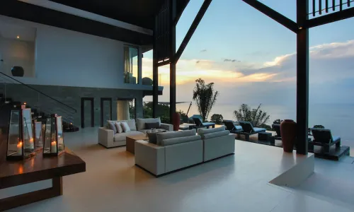 Превосходная вилла премиум класса с 8 спальнями и с видом на море в проекте Кейп Амарин, на пляже Камала 