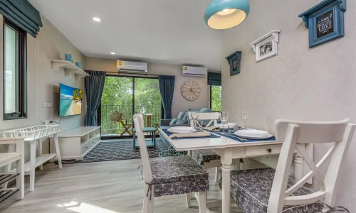 Комфортабельные апартаменты студия и с видом на бассейн в проекте Зе Тайтл Резиденс Наянг, на пляже Найянг