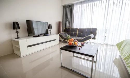 Потрясающие апартаменты с 1 спальней и с видом на море в проекте Карон Чик, на пляже Карон