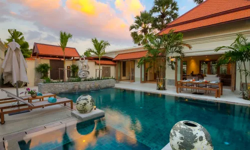 Сказочная вилла с 5 спальнями и с видом на бассейн в проекте Сайтан, на пляже Бангтао/Лагуна