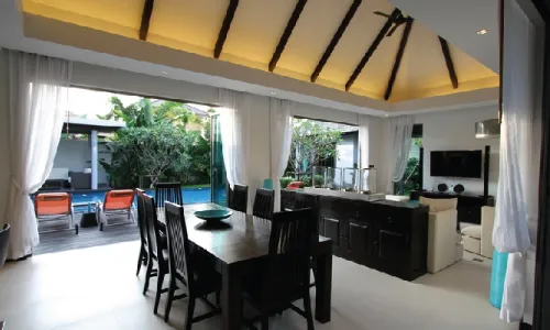 Cтильная вилла с 4 спальнями и с видом на бассейн в проекте Анчан 3, на пляже Бангтао/Лагуна