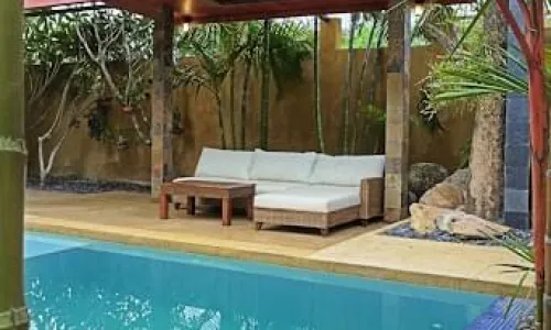 Превосходная вилла с 3 спальнями и с видом на сад, на пляже Найхарн