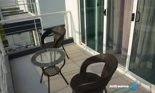 Великолепная вилла с 2 спальнями и с видом на бассейн в проекте Камала Парадайс 1, на пляже Камала 