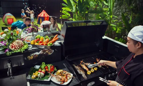 Прекрасная вилла с 4 спальнями и с видом на море в проекте Сурин Хайтс, на пляже Сурин