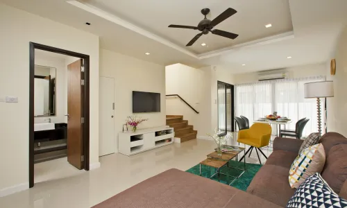 Великолепный таунхаус с 3 спальнями и с видом на сад в проекте Лагуна Парк, на пляже Бангтао/Лагуна