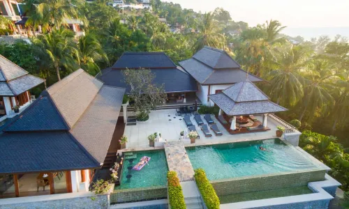 Потрясающая вилла с 7 спальнями и с видом на море в проекте Баан Тай Сурин Хилл, на пляже Сурин