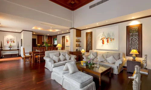 Сногсшибательная вилла с 4 спальнями и с видом на бассейн в проекте Сайтан, на пляже Бангтао/Лагуна