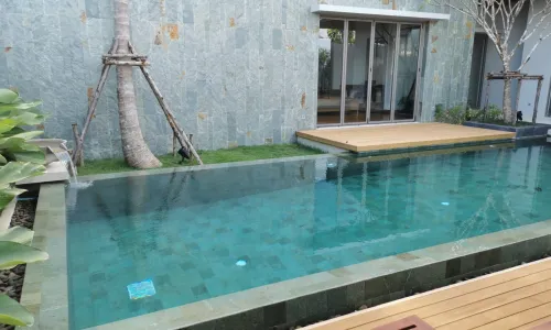 Сногсшибательная вилла с 3 спальнями и с видом на бассейн, не далеко от моря, на пляже Ао Йон (+ Видео обзор)