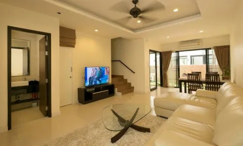 Шикарный таунхаус с 3 спальнями и с видом на горы в проекте Лагуна Парк, на пляже Бангтао/Лагуна