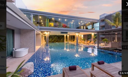 Модные апартаменты с 2 спальнями и с видом на город в проекте Реджент Бангтао, на пляже Бангтао/Лагуна