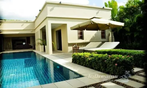 Потрясающая вилла с 4 спальнями и с видом на бассейн в проекте Зе Резиденс Бангтао, на пляже Бангтао/Лагуна