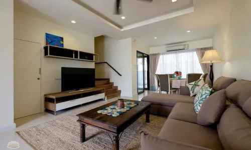 Комфортабельный таунхаус с 3 спальнями и с видом на сад в проекте Лагуна Парк, на пляже Бангтао/Лагуна