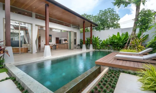 Удобная вилла с 3 спальнями и с видом на бассейн в проекте Ботаника Лакшери, на пляже Бангтао/Лагуна (+ Видео обзор)