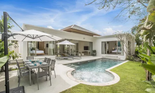 Прекрасная вилла с 3 спальнями и с видом на бассейн в проекте Тричада, на пляже Бангтао/Лагуна