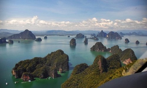Пхукет и залив Phan Nga на вертолете — 10