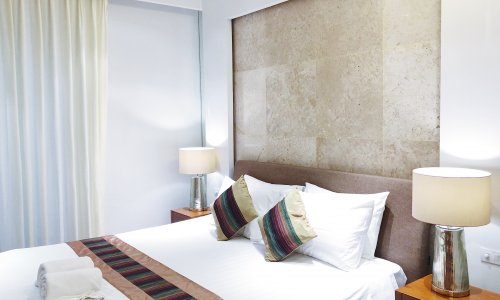 Удобные апартаменты с 2 спальнями и с видом на бассейн, не далеко от моря в проекте Перл оф Найтон, на пляже Найтон