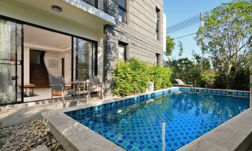 Потрясающая вилла с 5 спальнями и с видом на бассейн в проекте Лагуна Парк, на пляже Бангтао/Лагуна