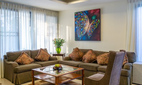 Модный таунхаус с 3 спальнями и с видом на сад в проекте Лагуна Парк, на пляже Бангтао/Лагуна