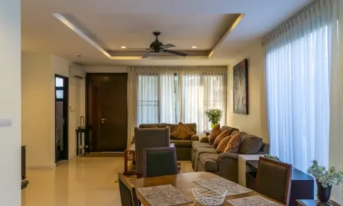 Модный таунхаус с 3 спальнями и с видом на сад в проекте Лагуна Парк, на пляже Бангтао/Лагуна