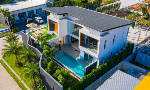 Великолепная вилла с 3 спальнями и с видом на бассейн в проекте Зенити, на пляже Бангтао/Лагуна (+ Видео обзор)