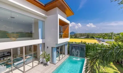 Сказочная вилла с 3 спальнями и с видом на бассейн в проекте Зенити, на пляже Бангтао/Лагуна (+ Видео обзор)