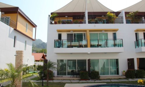 Прекрасная вилла с 3 спальнями и с видом на бассейн в проекте АП Гранд Резиденс, на пляже Камала 