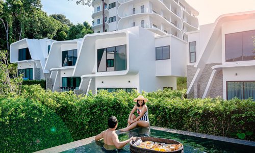 Великолепные апартаменты с 1 спальней и с видом на бассейн в проекте Утопия Найхарн, на пляже Найхарн