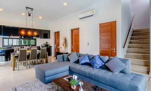 Великолепные апартаменты с 1 спальней и с видом на бассейн в проекте Утопия Найхарн, на пляже Найхарн