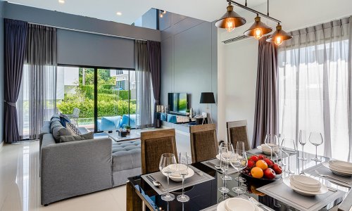 Великолепные апартаменты с 1 спальней и с видом на бассейн в проекте Утопия Найхарн, на пляже Найхарн