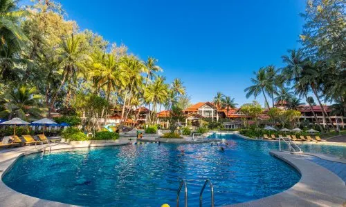 Восхитительная вилла с 2 спальнями и с видом на море в проекте Дусит Тани, на пляже Бангтао/Лагуна