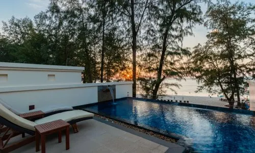 Восхитительная вилла с 2 спальнями и с видом на море в проекте Дусит Тани, на пляже Бангтао/Лагуна