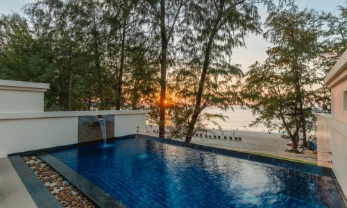 Восхитительная вилла с 2 спальнями и с видом на море в проекте Дусит Тани, на пляже Бангтао/Лагуна