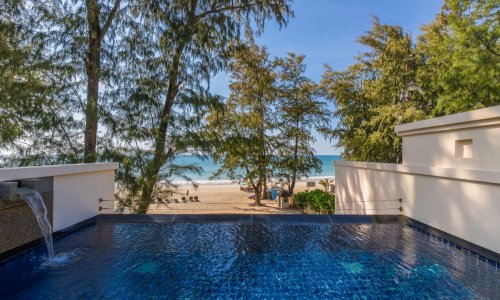 Шикарная вилла с 3 спальнями и с видом на море в проекте Дусит Тани, на пляже Бангтао/Лагуна