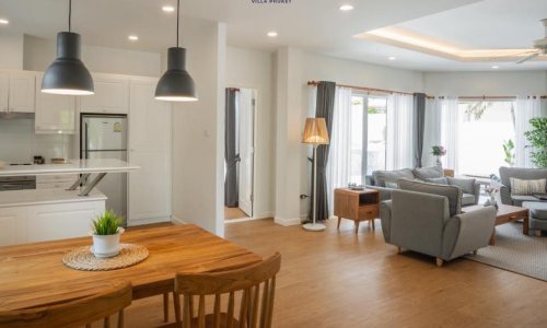 Шикарная вилла с 3 спальнями и с видом на бассейн в проекте Тамаринд Вилла, на пляже Чалонг