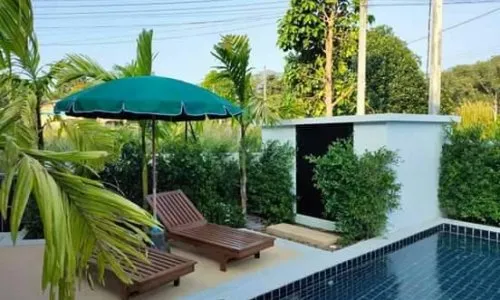 Потрясающая вилла с 3 спальнями и с видом на бассейн, на пляже Таланг