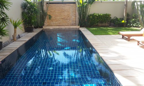 Великолепная вилла с 2 спальнями и с видом на бассейн в проекте Зе Резиденс Бангтао, на пляже Бангтао/Лагуна