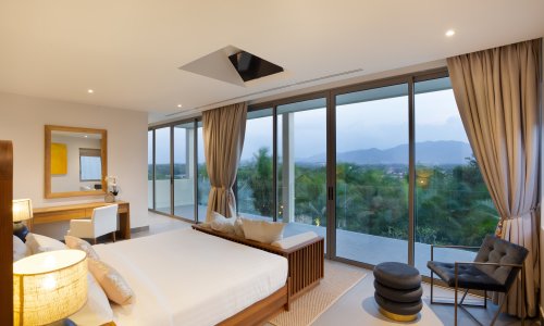 Шикарная вилла премиум класса с 4 спальнями и с видом на горы в проекте Павиллионс, на пляже Бангтао/Лагуна