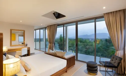 Шикарная вилла премиум класса с 4 спальнями и с видом на горы в проекте Павиллионс, на пляже Бангтао/Лагуна (+ Видео обзор)