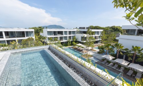 Потрясающие апартаменты с 2 спальнями и с видом на бассейн в проекте Стей, на пляже Равай