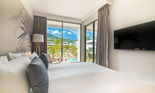 Потрясающие апартаменты с 2 спальнями и с видом на бассейн в проекте Стей, на пляже Равай