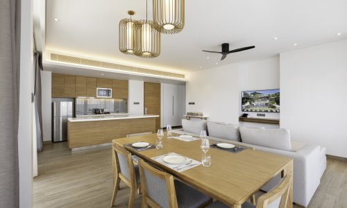 Потрясающие апартаменты с 2 спальнями и с видом на бассейн в проекте Стей, на пляже Равай