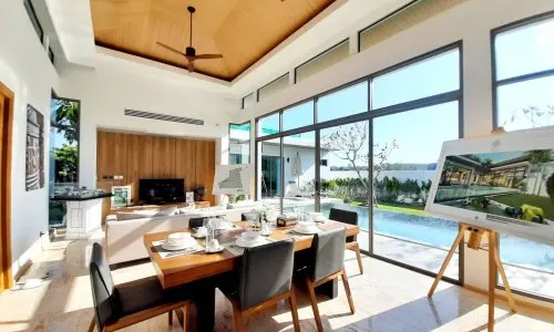 Роскошная вилла с 2 спальнями и с видом на бассейн в проекте Шамбала Гранд Вилла, на пляже Бангтао/Лагуна