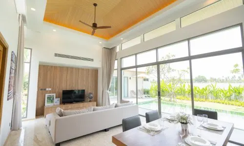 Роскошная вилла с 2 спальнями и с видом на бассейн в проекте Шамбала Гранд Вилла, на пляже Бангтао/Лагуна